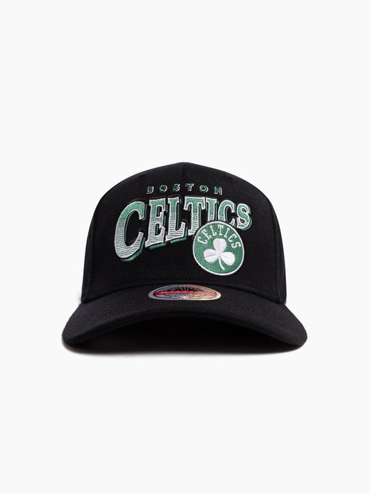 MNA-H38 (Mitchell & ness line work mvp celtics snapback black osfm) 92492826