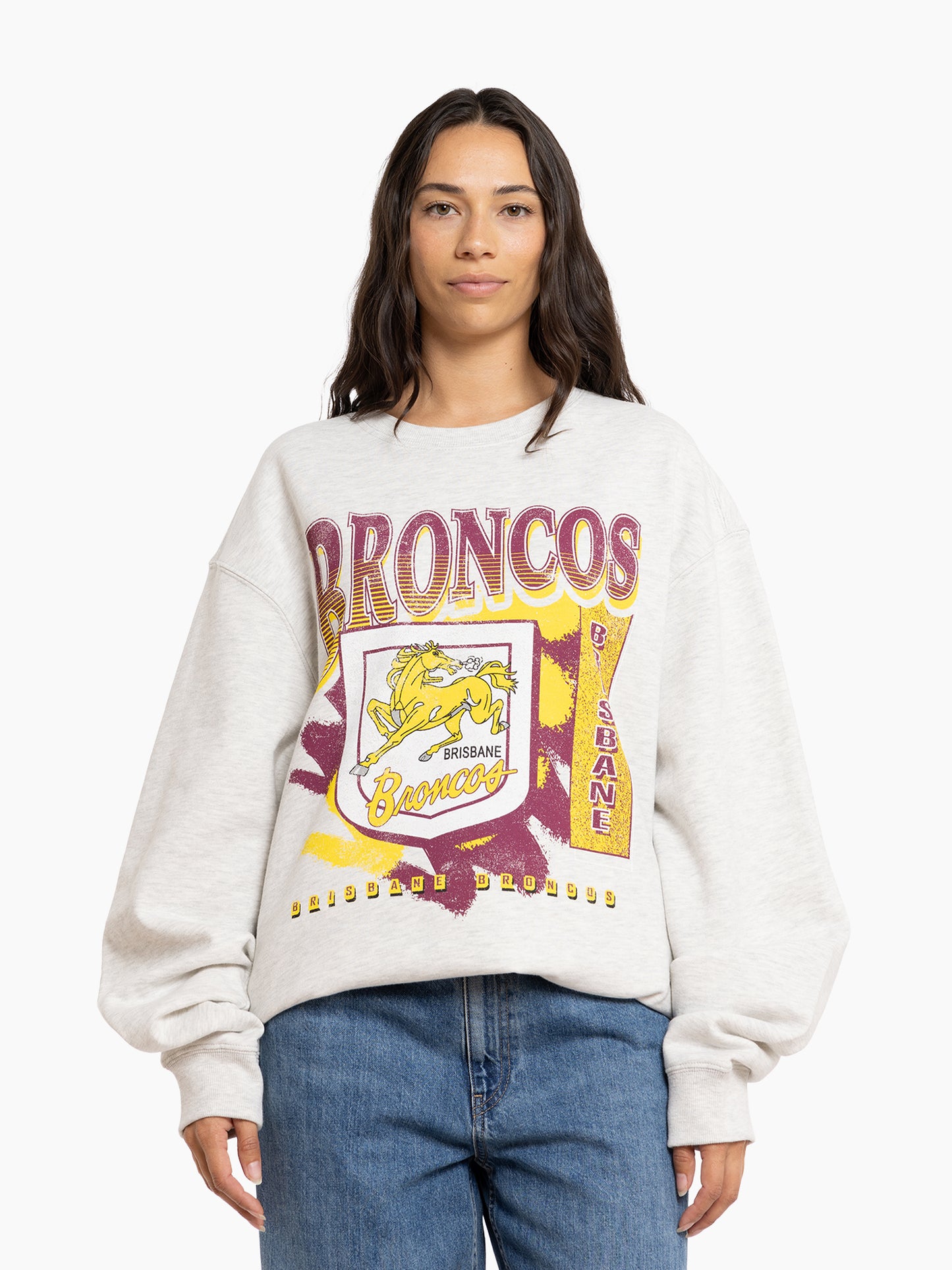 MNA-M36 (Mitchell and ness brush off crew brisbane broncos silver marle bros) 72495217