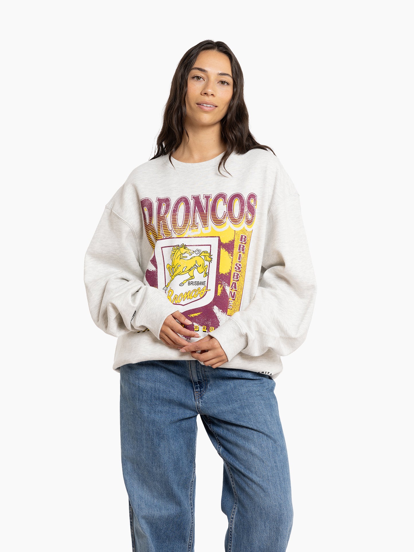 MNA-M36 (Mitchell and ness brush off crew brisbane broncos silver marle bros) 72495217