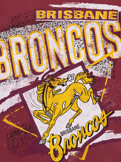 MNA-C37 (Mitchell and ness abstract tee broncos maroon) 72493043