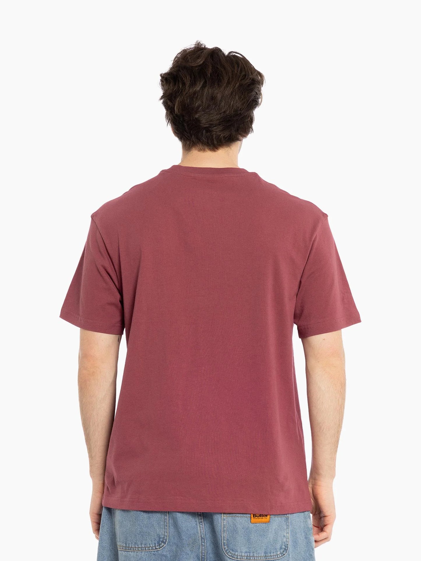 MNA-S38 (Mitchell & ness bevel crest tee brisbane broncos maroon) 102493043