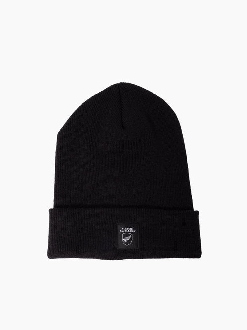 MNA-Q45 (Mitchell & ness classics all blacks cuffed beanie solid dyed black) 92591760