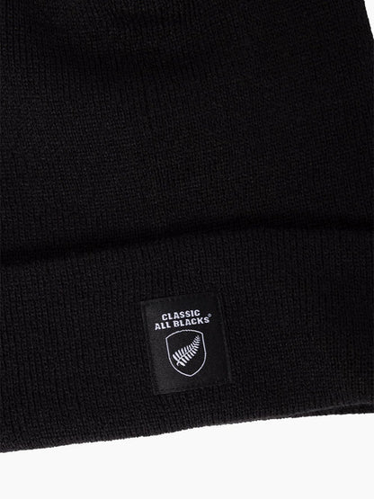 MNA-Q45 (Mitchell & ness classics all blacks cuffed beanie solid dyed black) 92591760