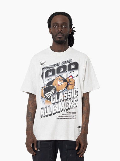 MNA-T45 (Mitchell & ness inaugural game tee silver marle) 92592391