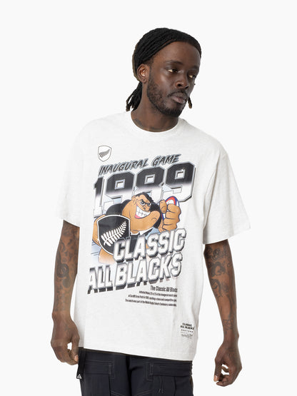 MNA-T45 (Mitchell & ness inaugural game tee silver marle) 92592391