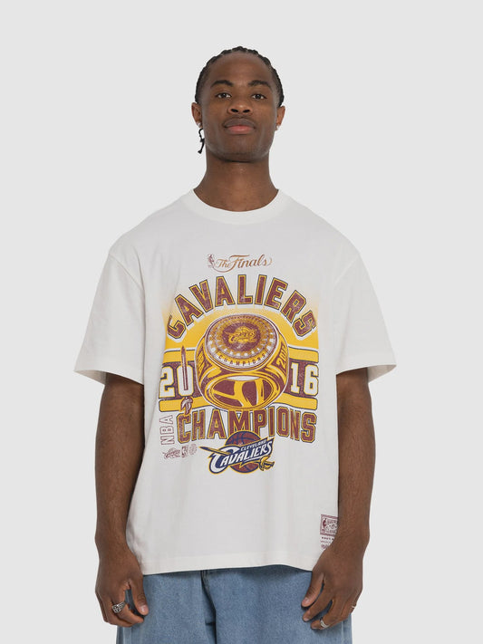 MNA-M37 (Mitchell and ness championship ring tee cavaliers vintage white) 72493478