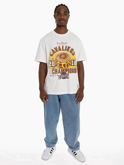 MNA-M37 (Mitchell and ness championship ring tee cavaliers vintage white) 72493478