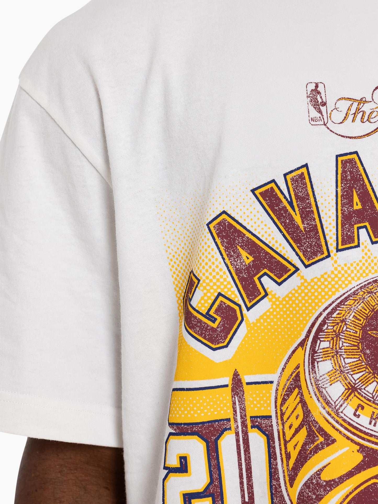 MNA-M37 (Mitchell and ness championship ring tee cavaliers vintage white) 72493478