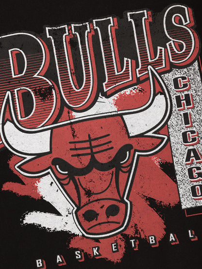 MNA-L26(Mitchell and ness paintbrush crew bulls faded black) 42396087