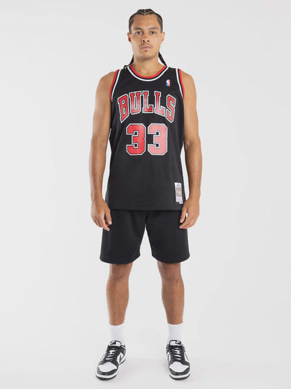 MNA-C4 (Nba swingman jersey Bulls pippen #33 alt 97-98 black) 52097389