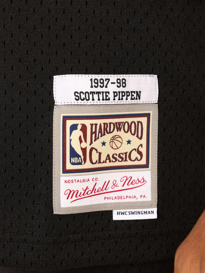 MNA-C4 (Nba swingman jersey Bulls pippen #33 alt 97-98 black) 52097389