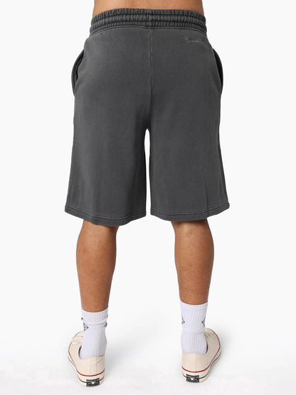 MNA-E46 (Mitchell & ness worldwide fleece jorts bulls black) 92594347