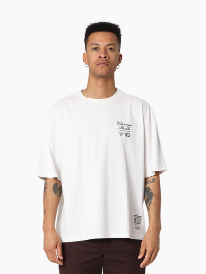 MNA-T48 (Mitchell & ness chicago bulls the champions ring t-shirt vintage white) 112593478