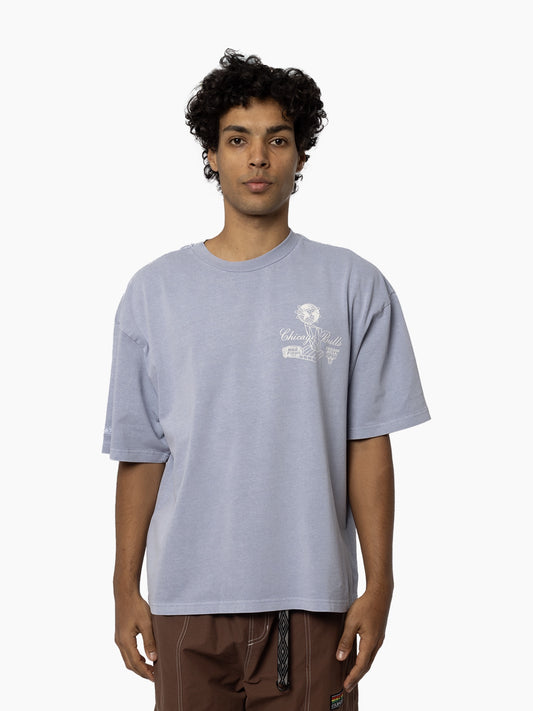 MNA-D45 (Mitchell & ness worldwide tee bulls cyan blue) 72593478