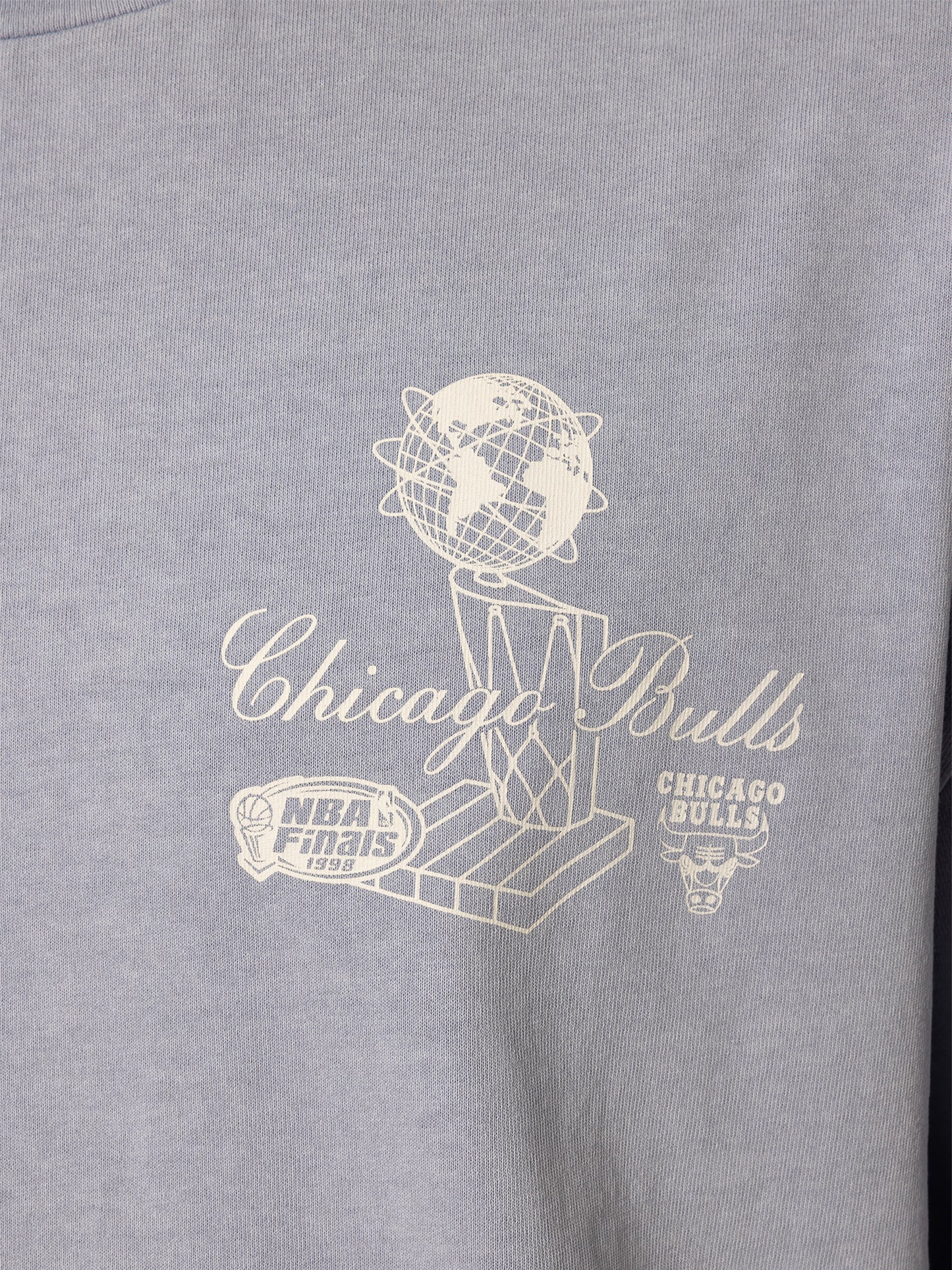 MNA-D45 (Mitchell & ness worldwide tee bulls cyan blue) 72593478