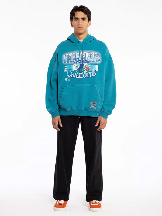 MNA-O26 (Mitchell and ness glow arch hoodie hornets teal) 42396521