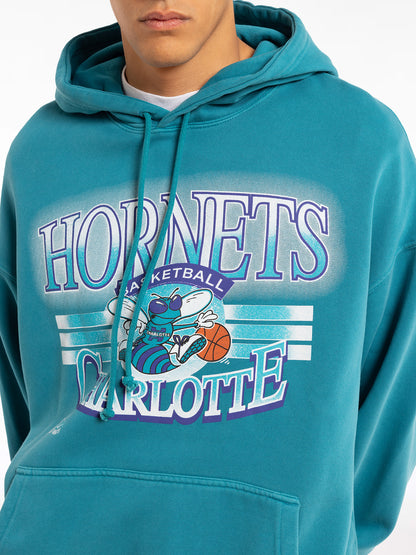 MNA-O26 (Mitchell and ness glow arch hoodie hornets teal) 42396521