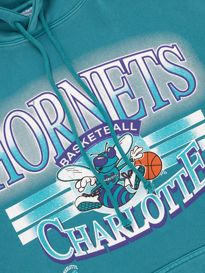 MNA-O26 (Mitchell and ness glow arch hoodie hornets teal) 42396521