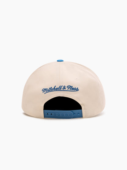 MNA-V51 (Mitchell & ness white & cream detroit lions  team colour pro pinch snapback white cream/blue osfm) 72692391