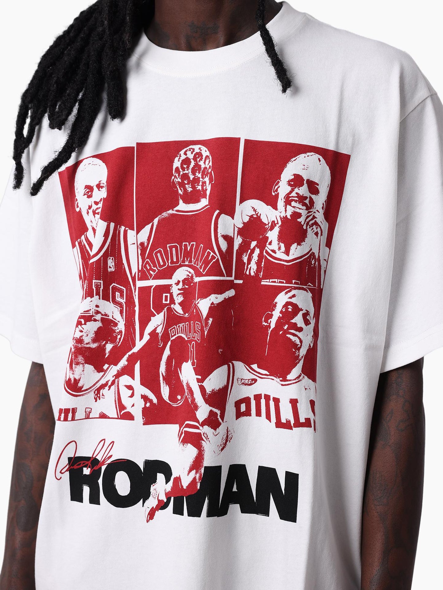MNA-K50 (Mitchell & ness rodman collage tee vintage white) 22693636