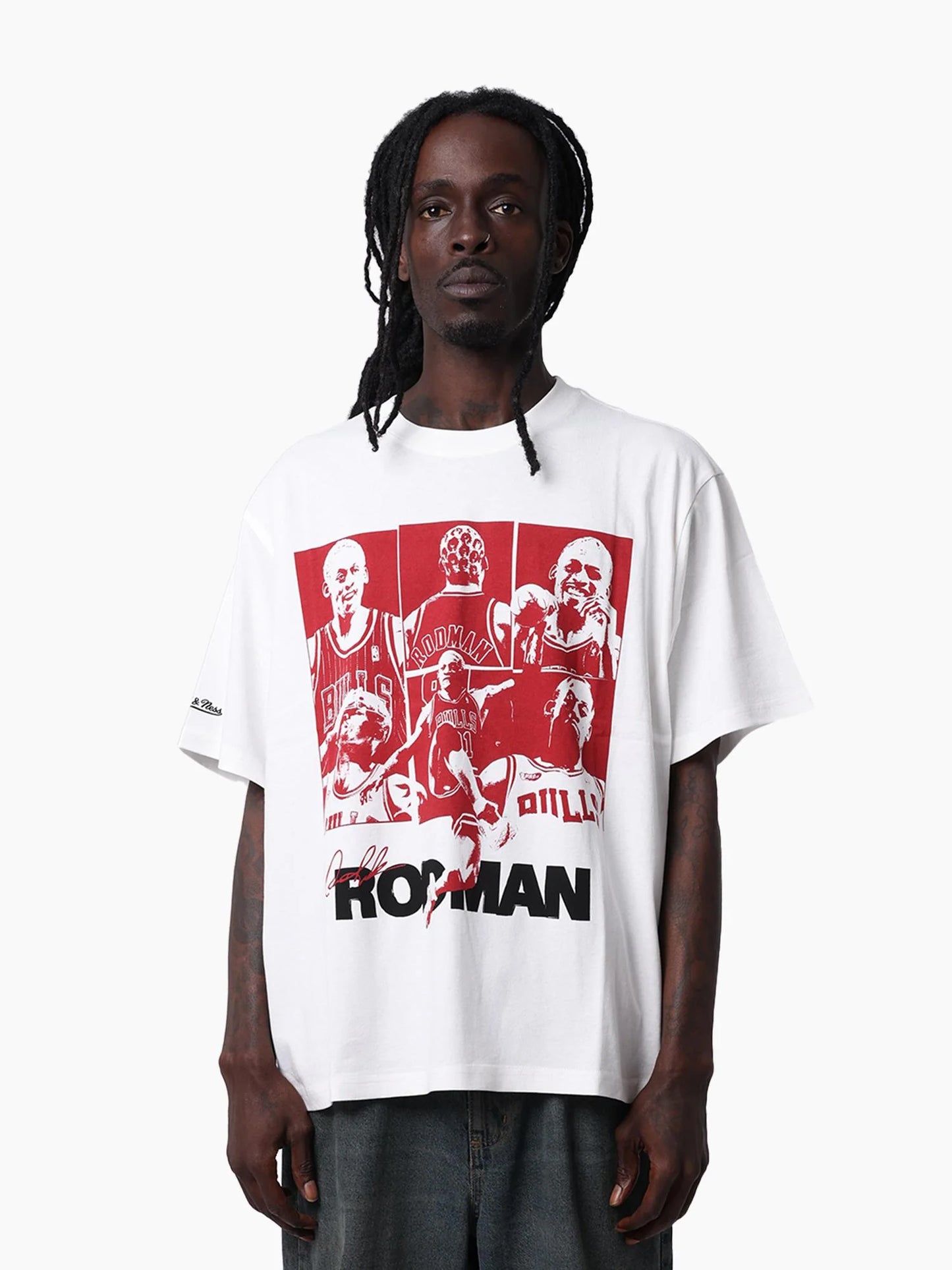 MNA-K50 (Mitchell & ness rodman collage tee vintage white) 22693636