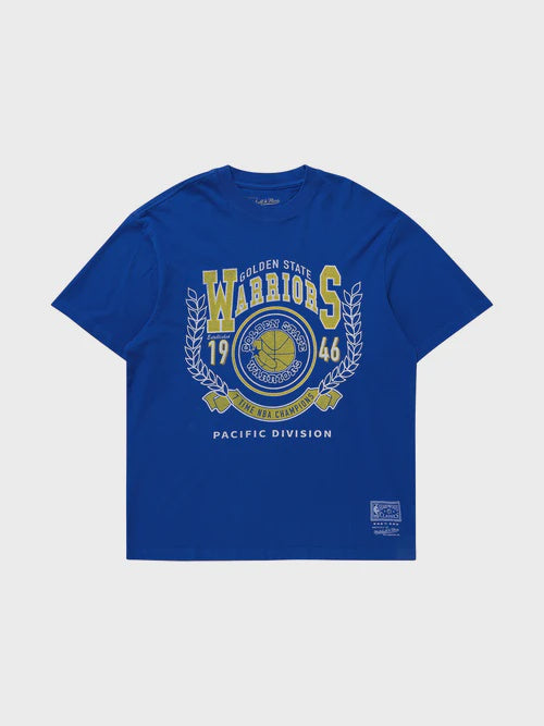 MNA-D32 (Mitchell and ness arch golden state warriors tee faded blue) 112393477