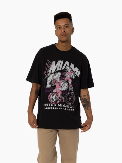 MNA-C44 (Mitchell & ness the herrons carcture tee inter miami faded black) 52593478