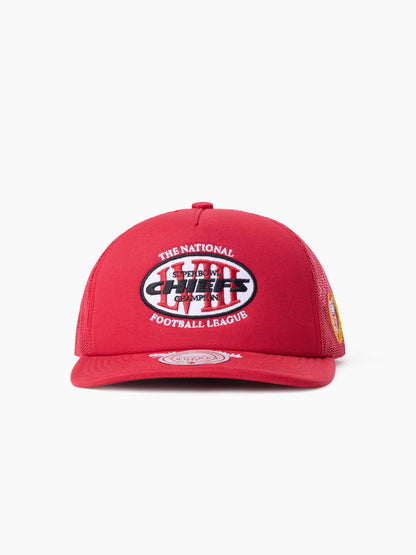 MNA-N52 (Mitchell & ness kansas city chiefs superbowl champions trucker red) 72692608