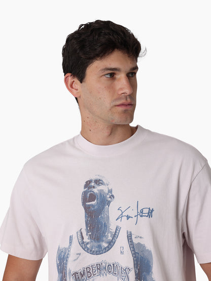 MNA-G46 (Mitchell & ness in the moment tee timberwolves garnett orchid tint) 92593043