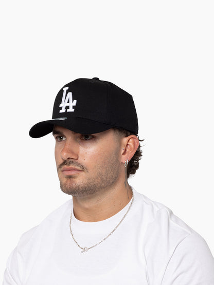 MNA-N44 (Mitchell & ness black & white dodgers snapback osfm) 72592391