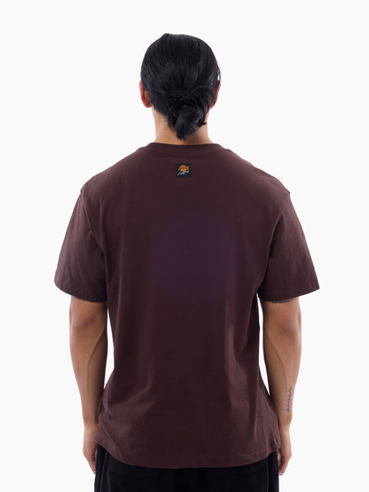 MNA-O52 (Mitchell & ness los angeles lakers stencil tee seal brown) 72693043