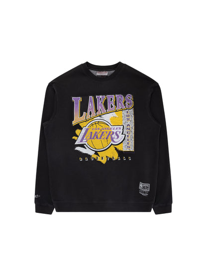 MNA-P26 (Mitchell and ness paintbrush crew lakers faded black) 42396087