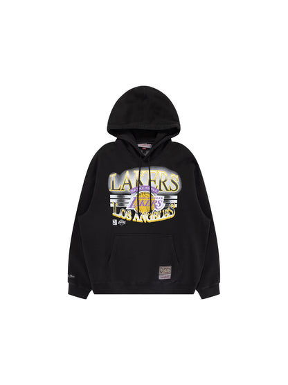 MNA-Q26 (Mitchell and ness glow arch hoodie lakers faded black) 42396521