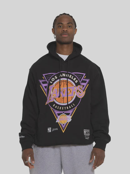 MNA-Z36 (Mitchell and ness tri hoodie lakers overdyed black) 72496087