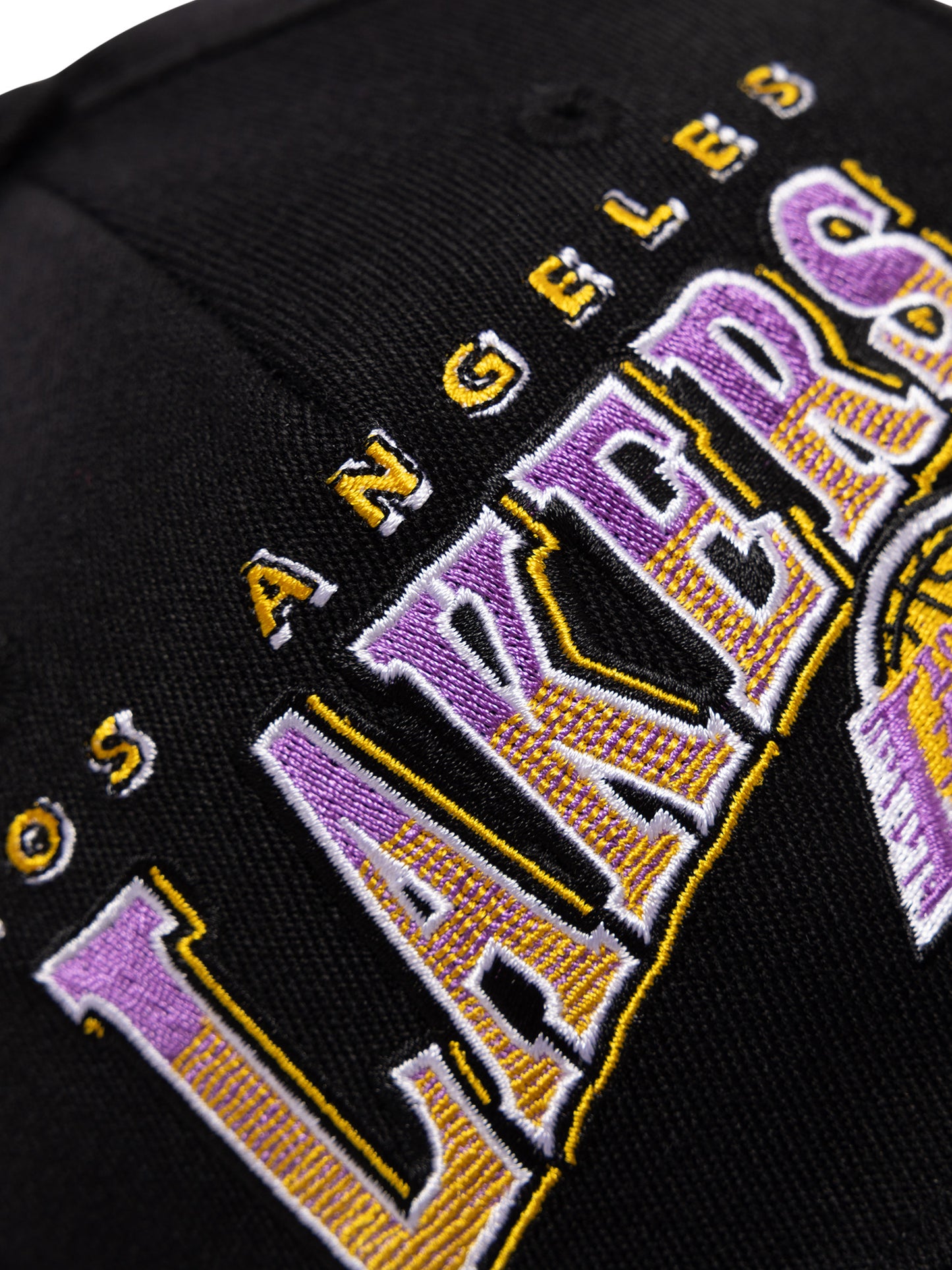 MNA-J38 (Mitchell & ness line work mvp lakers snapback black osfm) 92492826