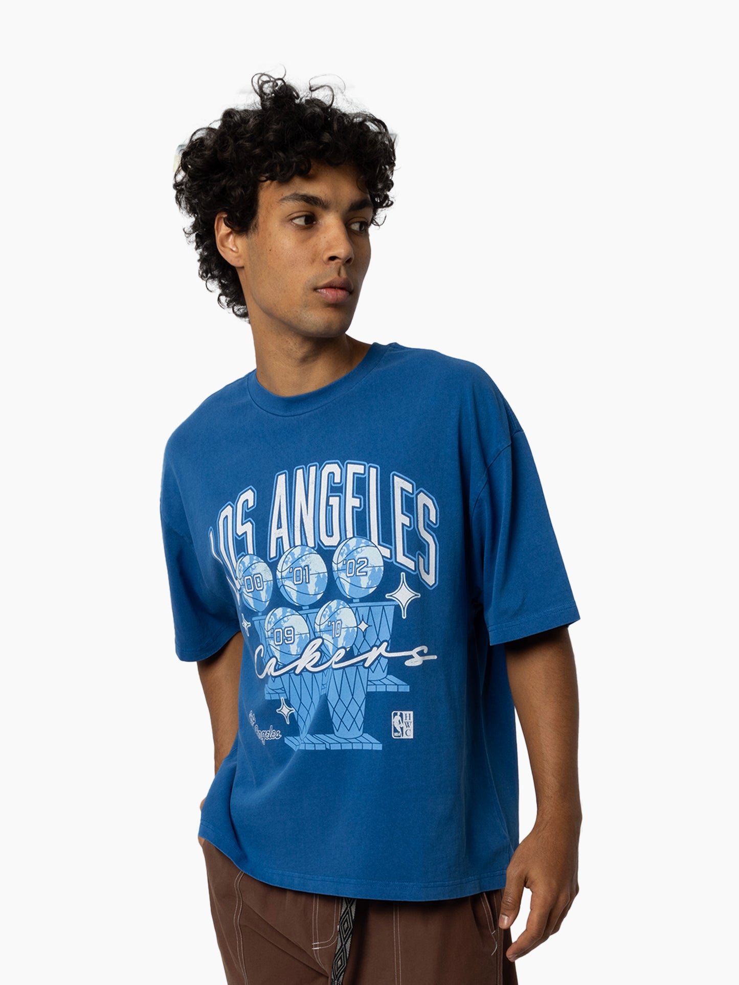 MNA-F45 (Mitchell & ness showtime was back tee lakers classic blue) 72593478