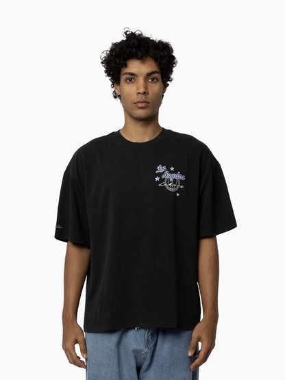 MNA-G45 (Mitchell & ness all time tee lakers solid black) 72593478