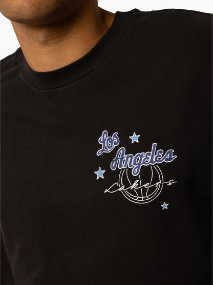 MNA-G45 (Mitchell & ness all time tee lakers solid black) 72593478