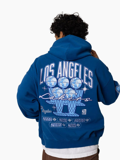 MNA-H45 (Mitchell & ness lakers versus hoodie classic blue) 72597826
