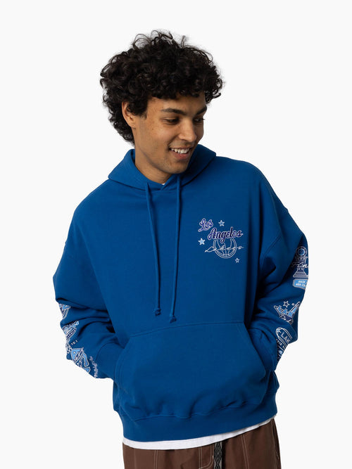 MNA-H45 (Mitchell & ness lakers versus hoodie classic blue) 72597826