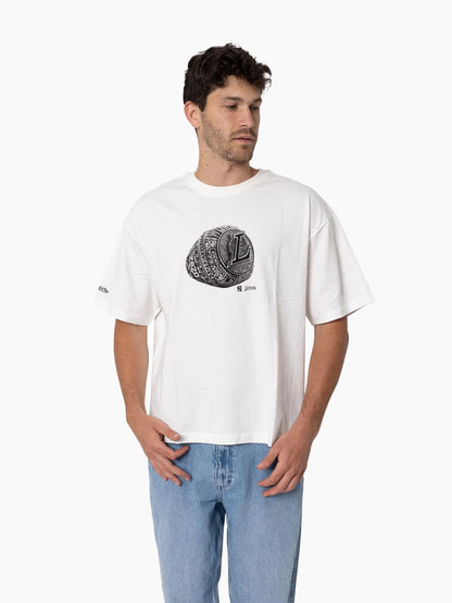 MNA-U48 (Mitchell & ness 17 times champions t-shirt lakers vintage white) 112593478