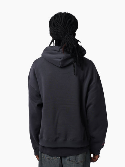 MNA-P50 (Mitchell & ness heat seeker hoodie lakers washed black) 32696363