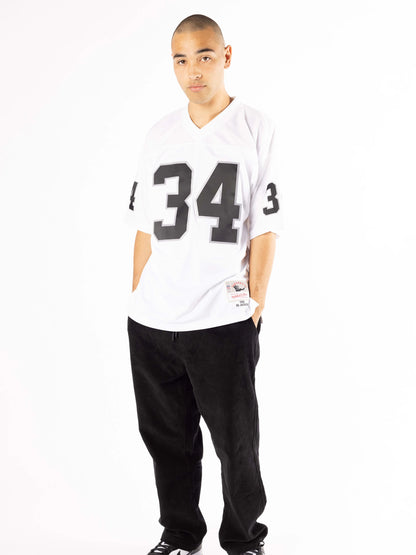 MNA-D47 (Mitchell & ness Bo Jackson 1988 Los Angeles Raiders Road Legacy Jersey white) 925910869