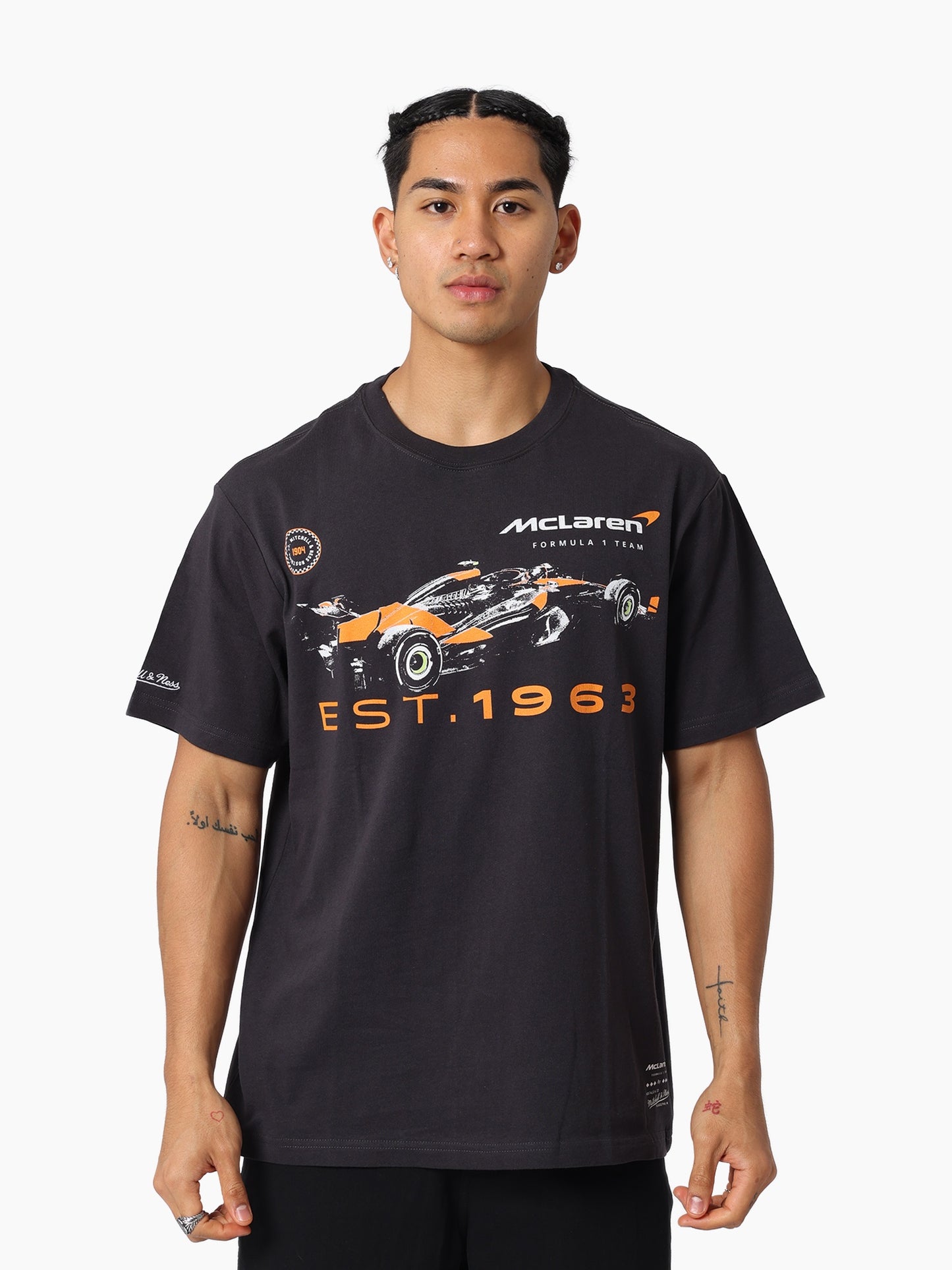 MNA-M49 (Mitchell & ness tailgate tee mcl washed black) 122593043