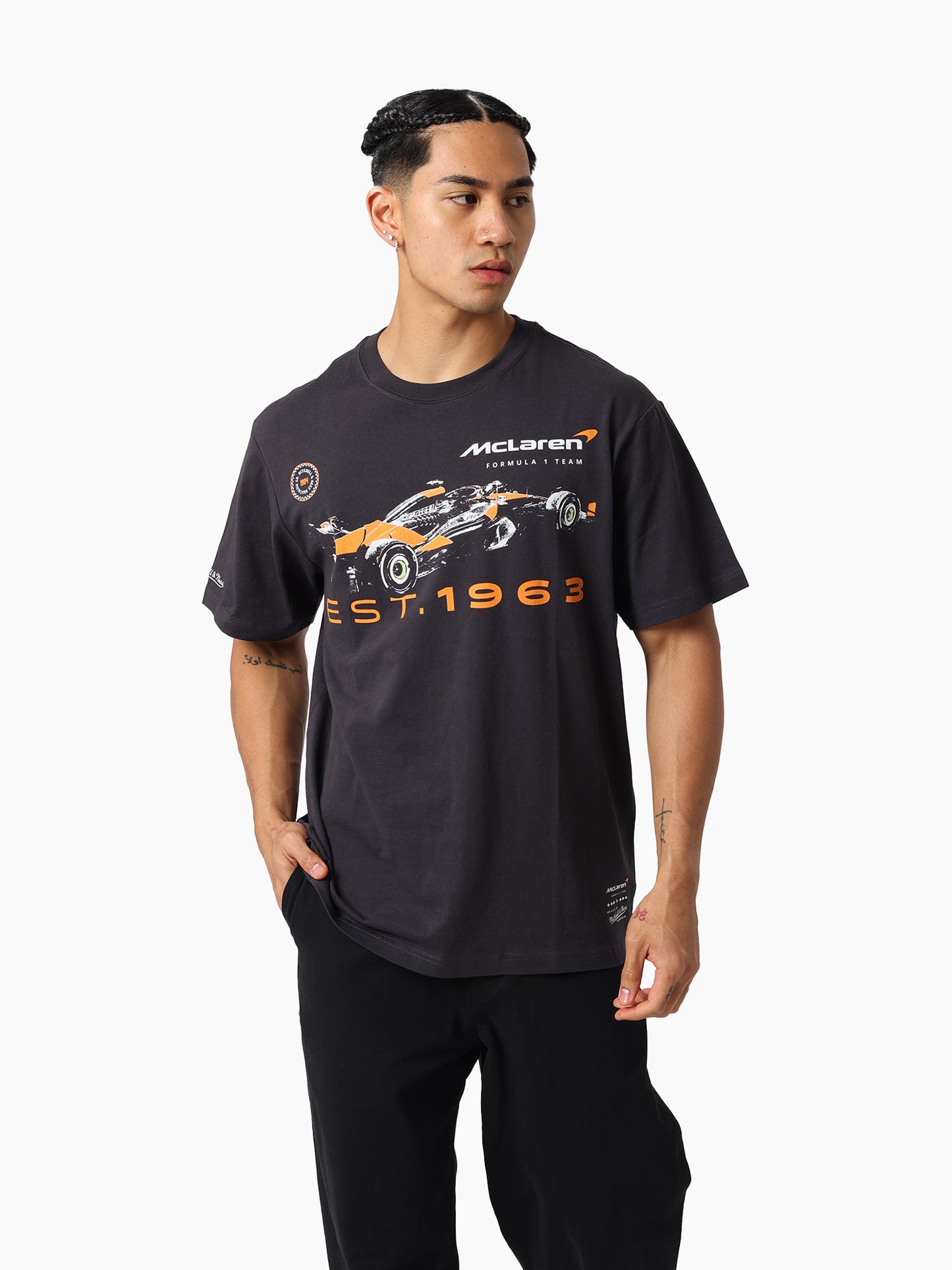 MNA-M49 (Mitchell & ness tailgate tee mcl washed black) 122593043