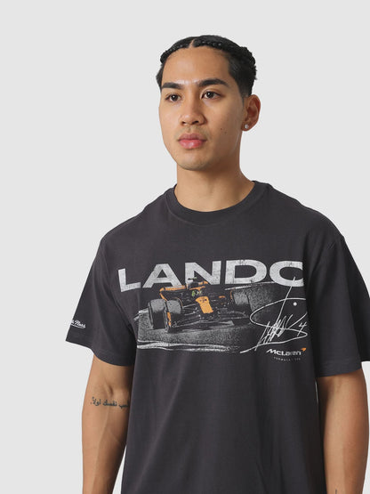 MNA-N49 (Mitchell & ness lando vintage tee washed black) 122593043