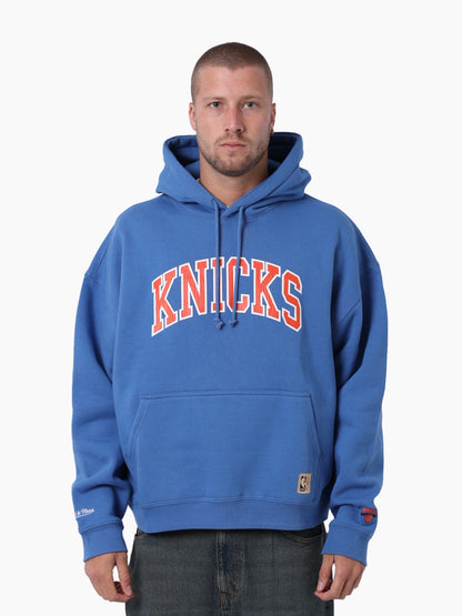 MNA-N50 (Mitchell & ness arch hoodie new york knicks blue slate) 22697727