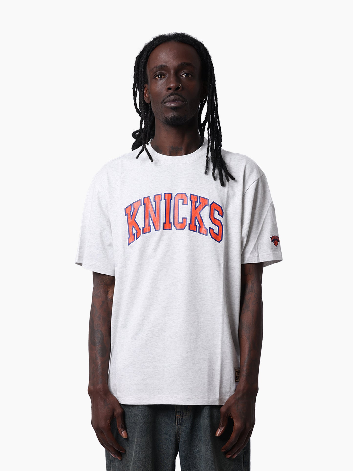 MNA-L50 (Mitchell & ness arch tee knicks silver marle) 22693181
