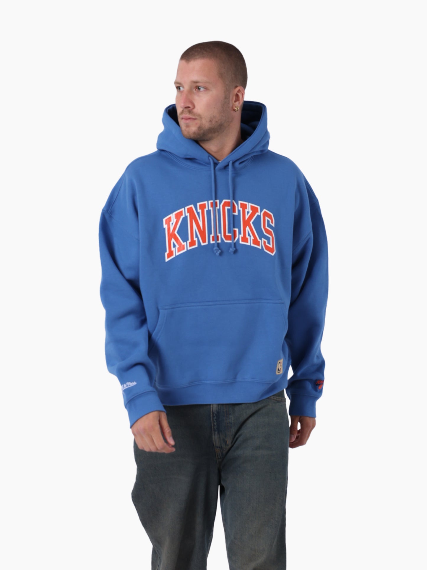 MNA-N50 (Mitchell & ness arch hoodie new york knicks blue slate) 22697727