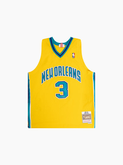 MNA-A45 (Mitchell & ness swingman jersey 2005 hornets chris paul athletic gold) 72598260